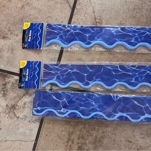 2.5 Packs Creative Teaching Press Blue Water Waves Bulletin Board Border School